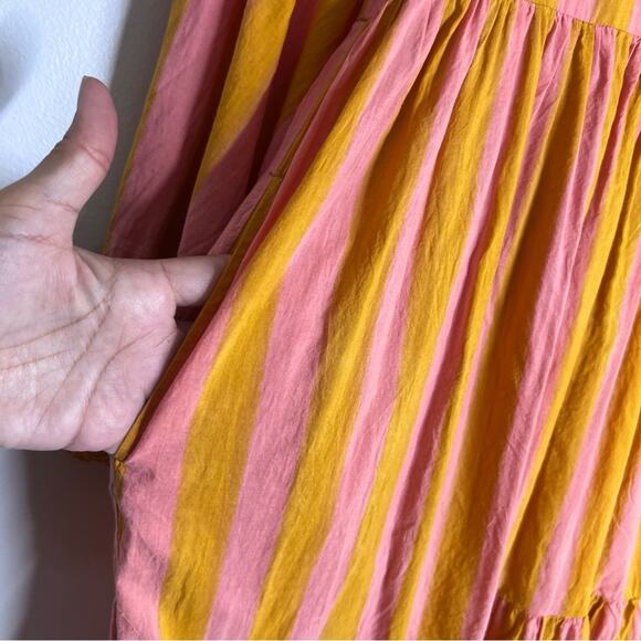 Matta NY Jaya Riviera Striped Midi Dress Gelato Sz XS - Picture 5 of 8